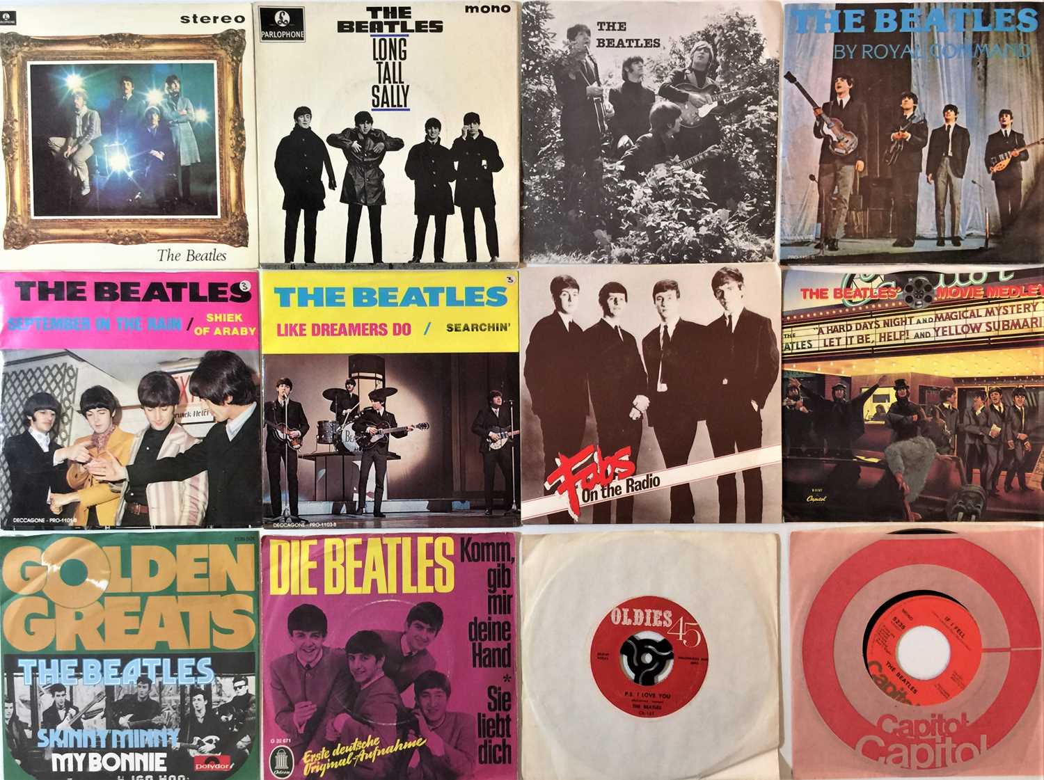 THE BEATLES/ APPLE ARTISTS - 7" COLLECTION