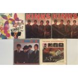 THE KINKS - 60s ORIGINAL UK LP BUNDLE