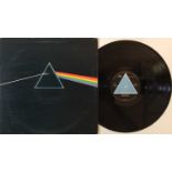 PINK FLOYD - THE DARK SIDE OF THE MOON LP (1ST UK 'SOLID BLUE' PRESSING- EMI HARVEST SHVL 804)