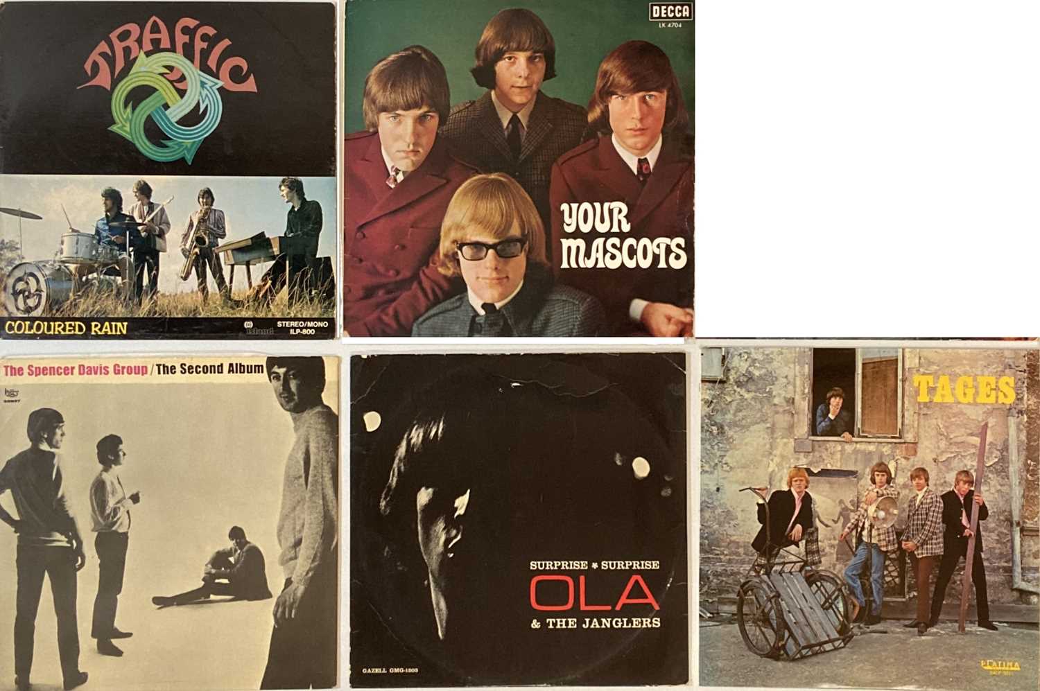 60s BEAT/POP/GARAGE LPs (WITH SCANDINAVIAN ARTISTS/PRESSINGS)