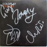 COLDPLAY SIGNED CD.
