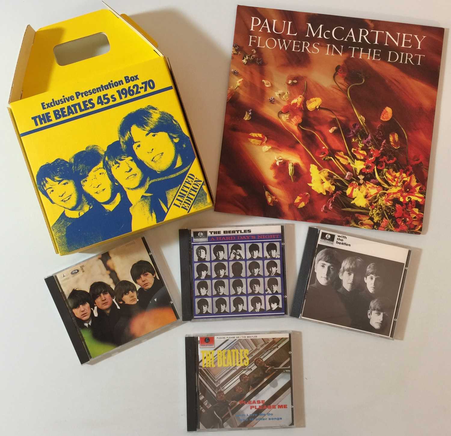 THE BEATLES AND RELATED 7" & CDs