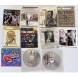 1960S AND 1970S STARS - SIGNED CD SELECTION - VAN MORRISON ETC.