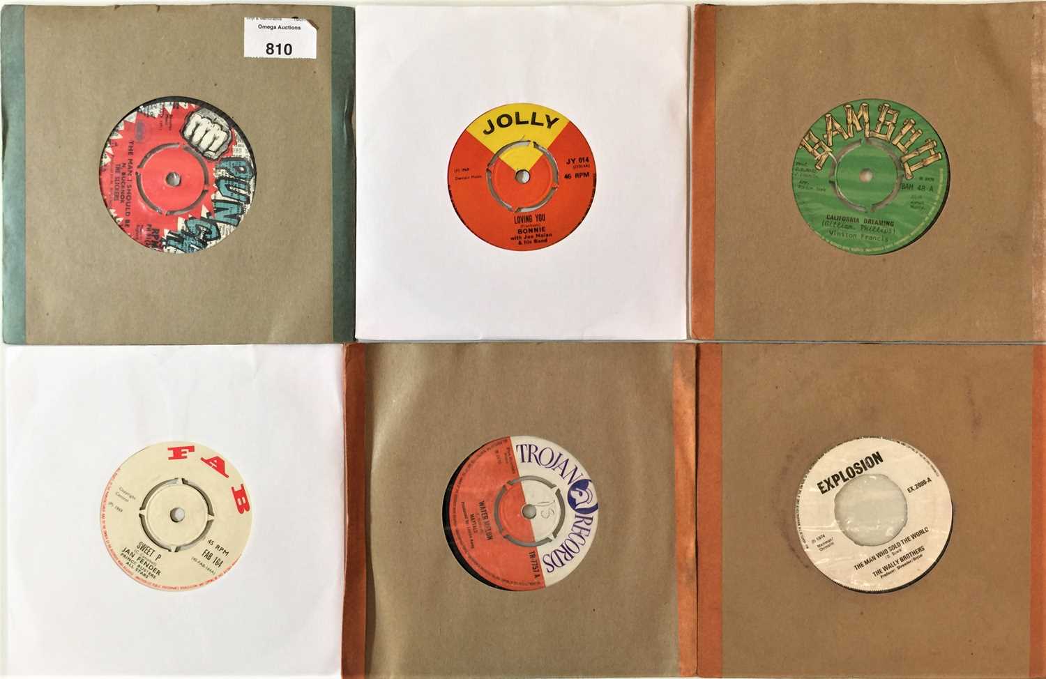 REGGAE 7" (UK LATE 60s/70s RELEASES - TOP RARITIES)