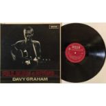 DAVY GRAHAM - FOLK, BLUES & BEYOND LP (ORIGINAL UK PRESSING - DECCA LK 4649)