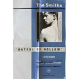 THE SMITHS - HATFUL OF HOLLOW ORIGINAL POSTER.