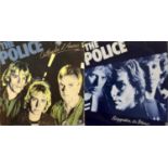 THE POLICE SIGNED LPS.