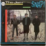 THE JAM - FULLY SIGNED LP SLEEVE.