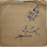 THE WHO - LIVE AT LEEDS SIGNED.