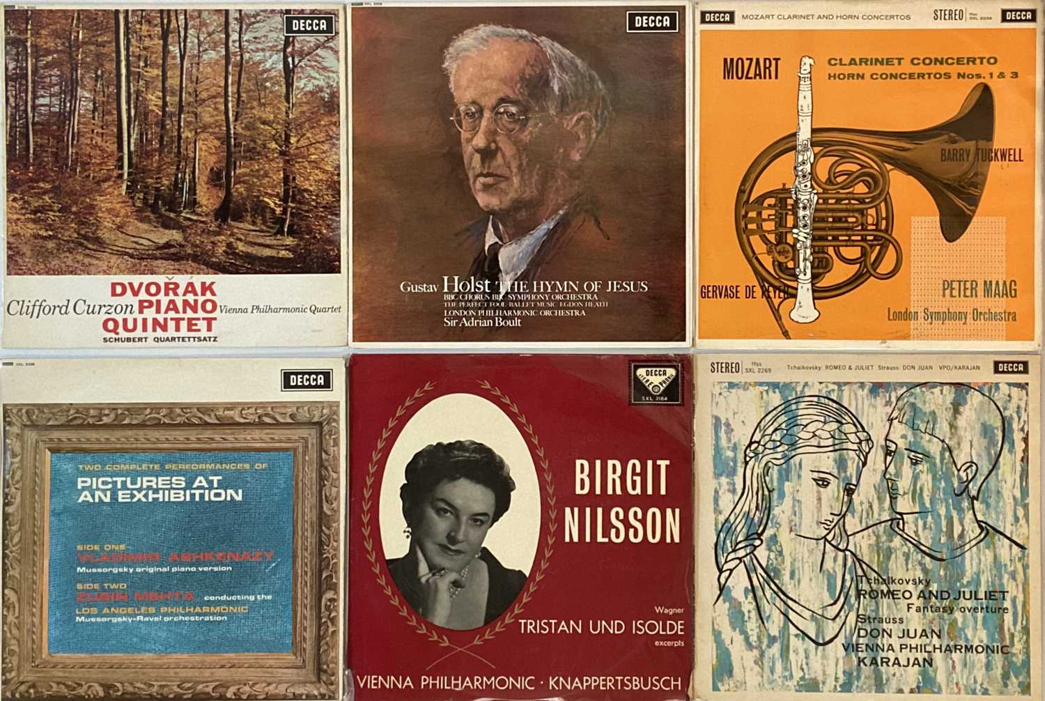 DECCA SXL - CLASSICAL LPs