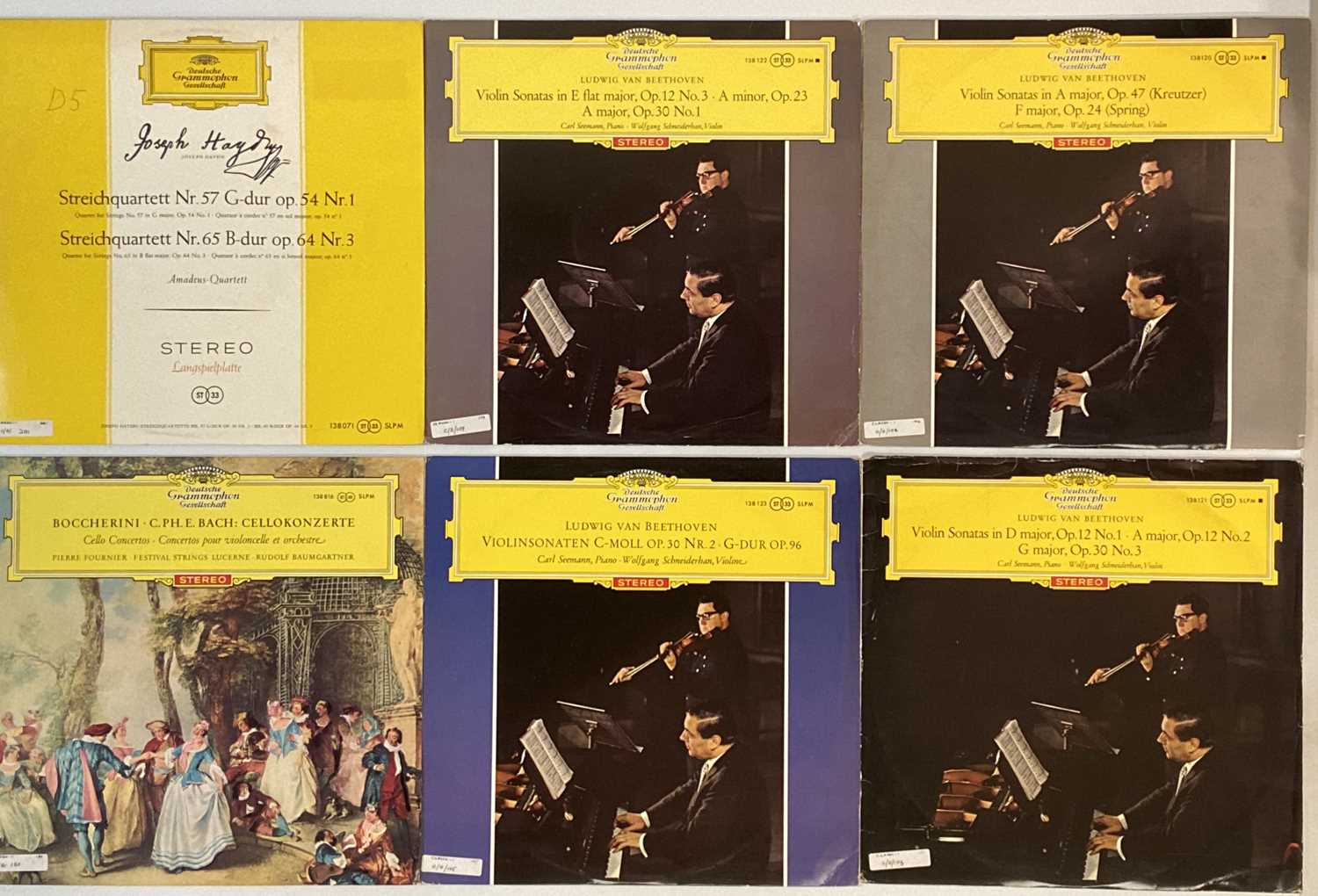 DEUTSCHE GRAMMOPHON - STEREO CLASSICAL LPs