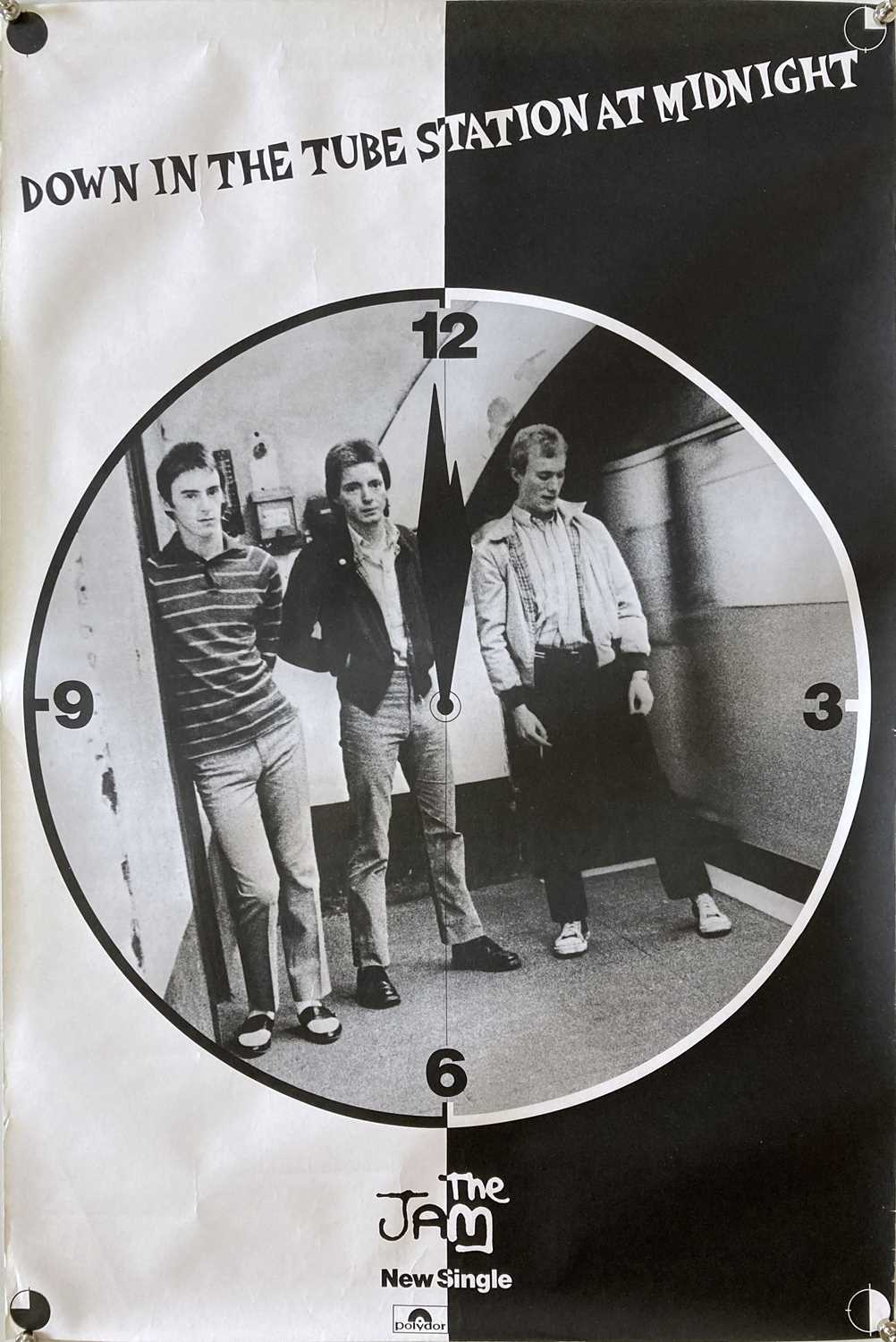 THE JAM - DOWN IN THE TUBE STATION POSTER.