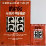 THE BEATLES - A HARD DAY'S NIGHT MEMORABILIA.