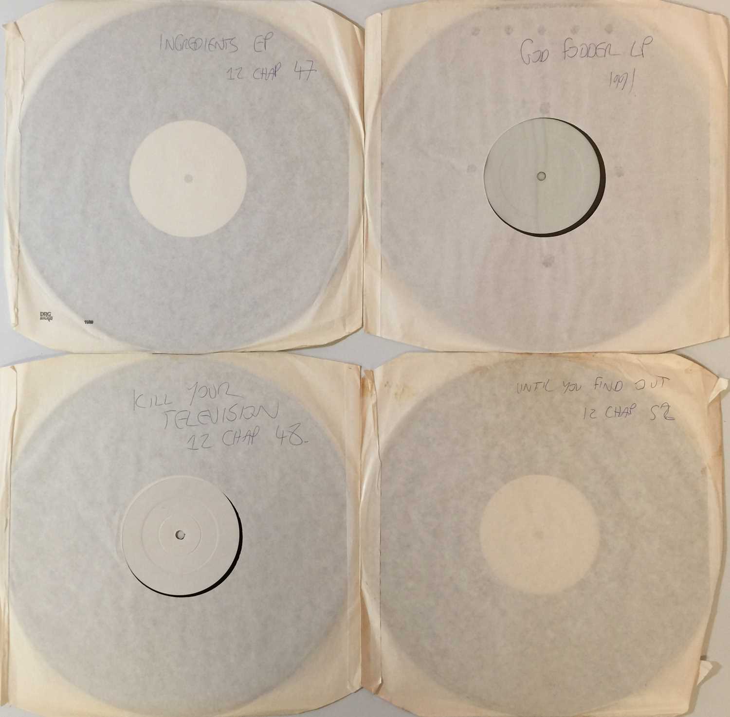 NEDS ATOMIC DUSTBIN - LP/`12" WHITE LABEL TEST PRESSINGS