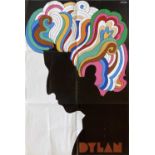 BOB DYLAN - MILTON GLASER POSTER.