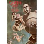 QUEEN - NEWS OF THE WORLD SUBWAY POSTER.