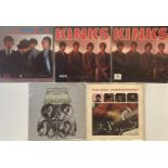 THE KINKS - ORIGINAL 60s LP BUNDLE (WITH EXPORT COPIES)