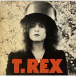 MARC BOLAN SIGNED T REX LP - ORIGINALLY OWNED BY MARC BOLAN.