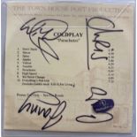 COLDPLAY SIGNED TOWN HOUSE CD.