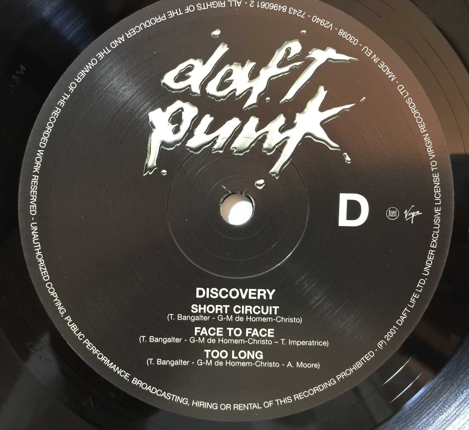 DAFT PUNK - DISCOVERY LP (V2940) - Image 6 of 7