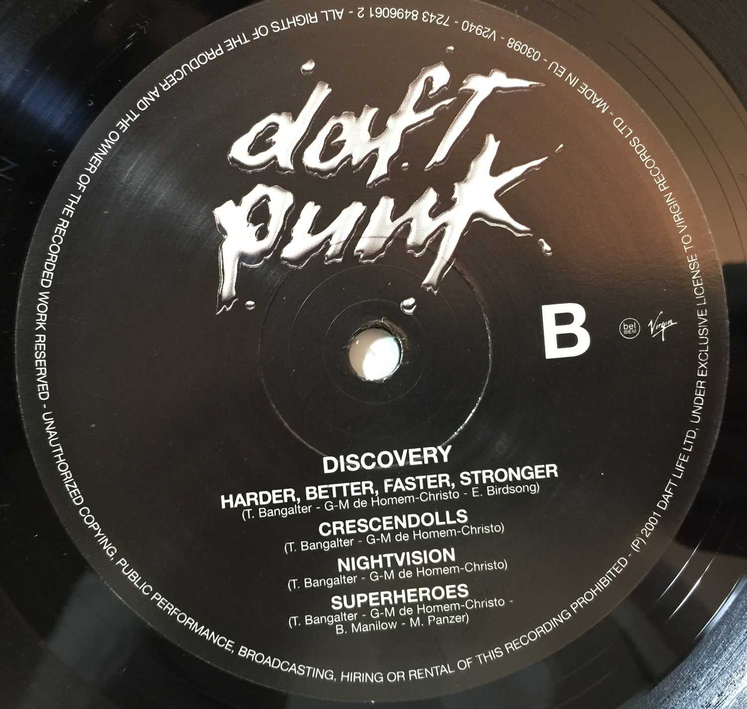 DAFT PUNK - DISCOVERY LP (V2940) - Image 5 of 7