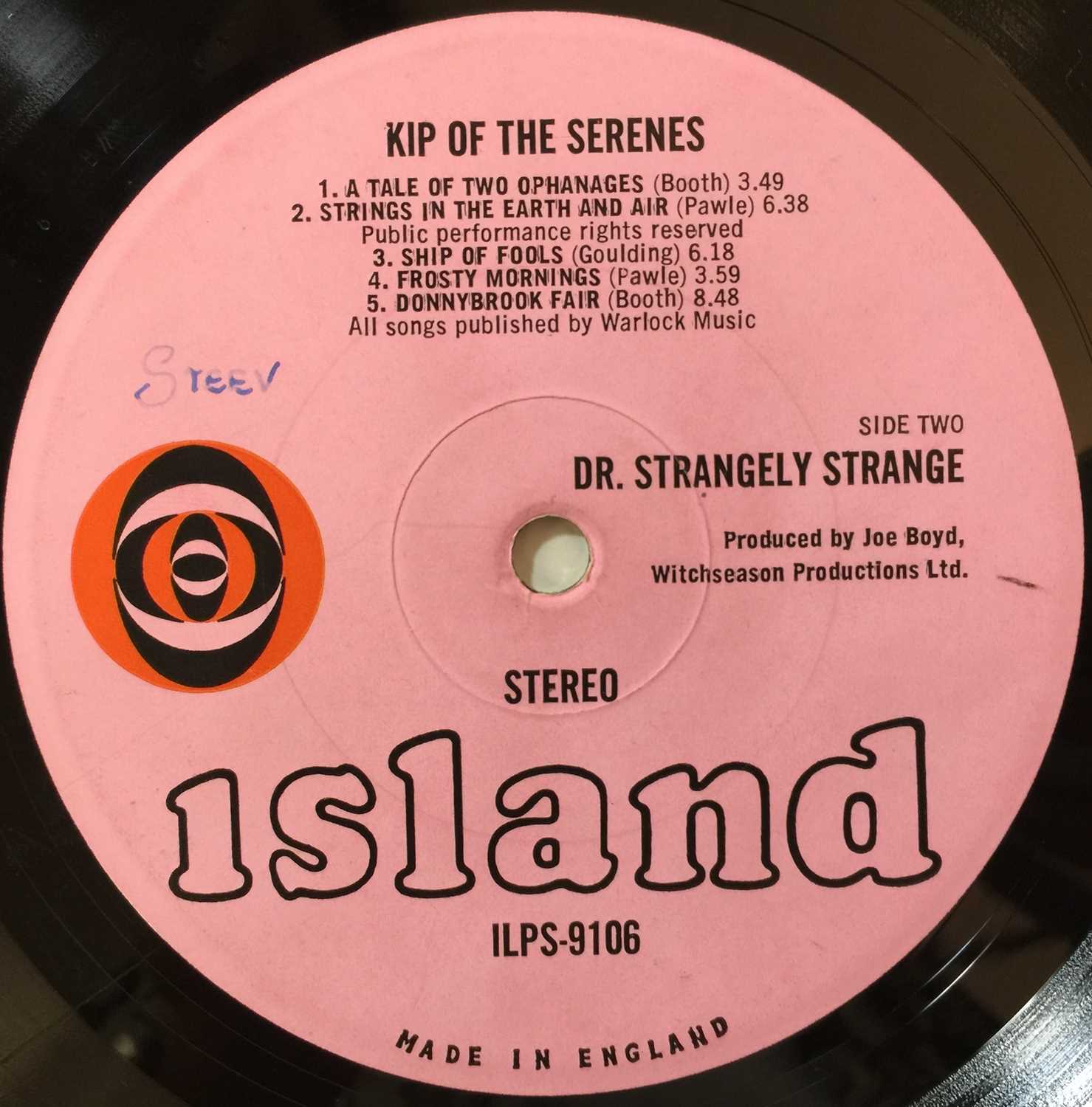 DR. STRANGELY STRANGE - KIP OF THE SERENES LP (ORIGINAL UK PRESSING - ISLAND ILPS 9106) - Image 5 of 5