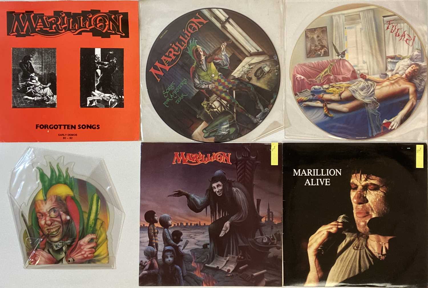 MARILLION - LP/7" COLLECTION