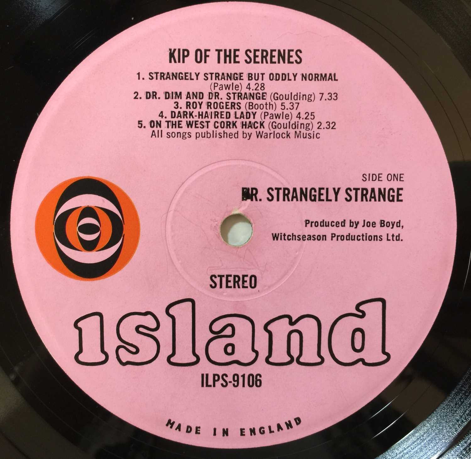 DR. STRANGELY STRANGE - KIP OF THE SERENES LP (ORIGINAL UK PRESSING - ISLAND ILPS 9106) - Image 4 of 5