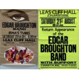 EDGAR BROUGHTON BAND CONCERT POSTERS.