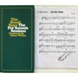 BRIAN WILSON SIGNED SHEET MUSIC / BEACH BOYS BOX SET.