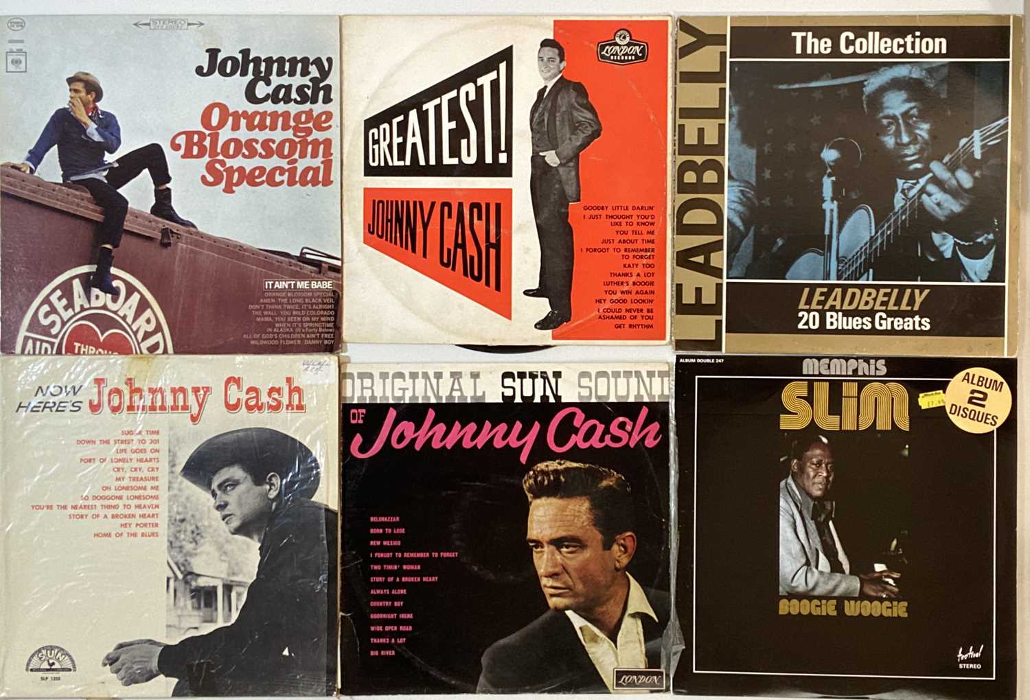 COUNTRY / BIG BAND / TRAD JAZZ - LPs