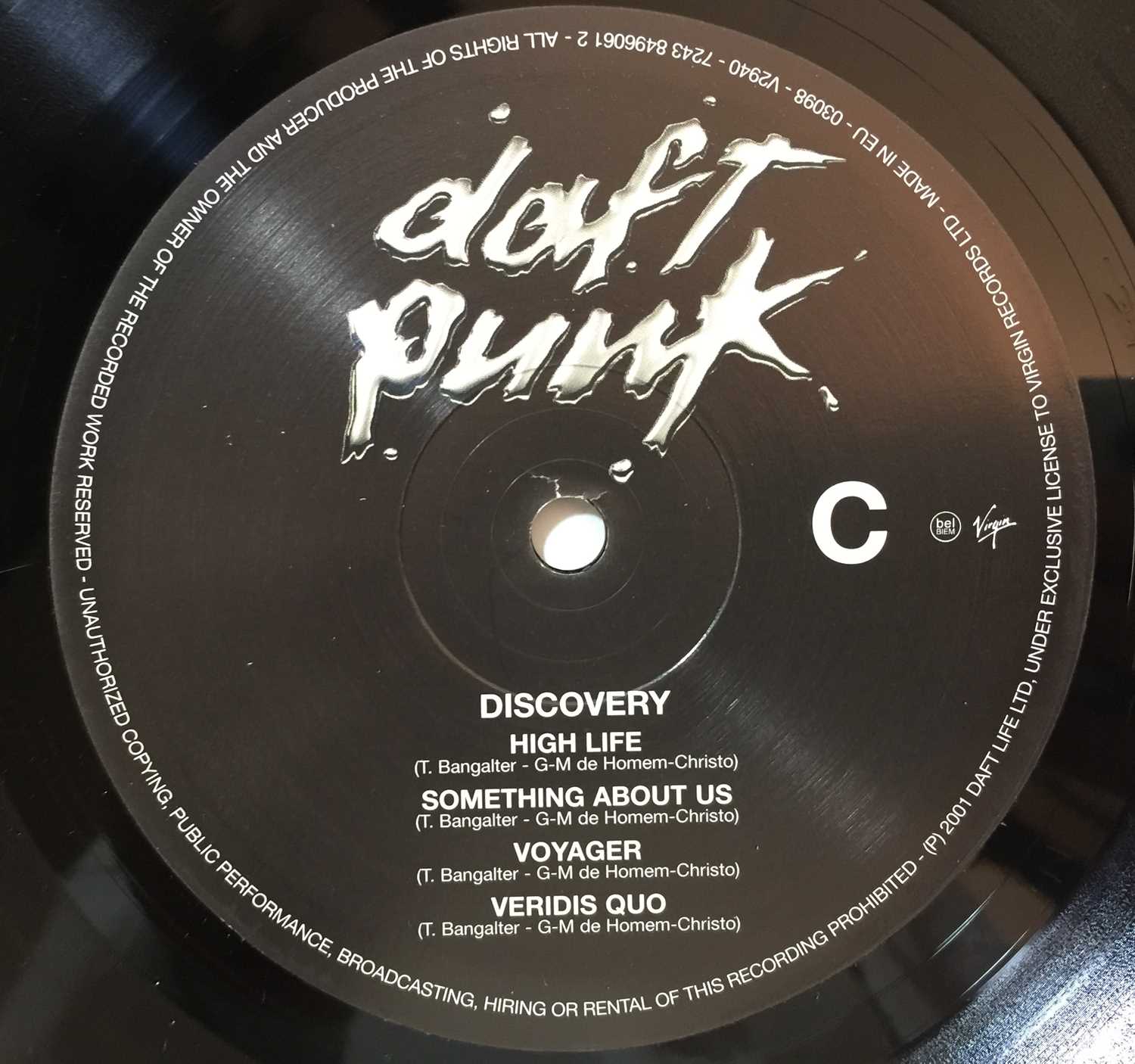 DAFT PUNK - DISCOVERY LP (V2940) - Image 7 of 7