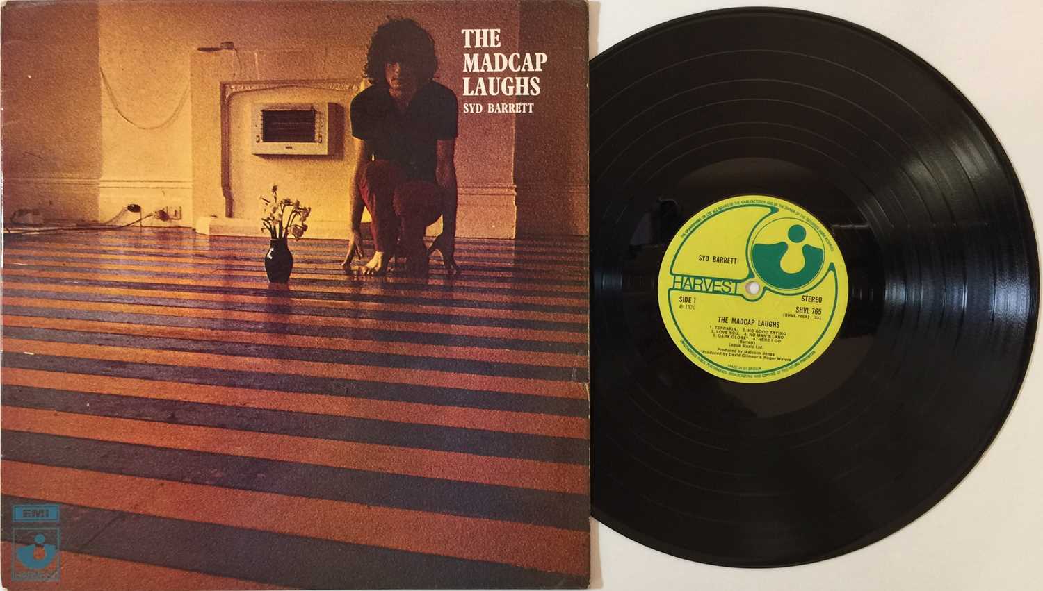 SYD BARRETT - THE MADCAP LAUGHS LP (1ST UK PRESSING - HARVEST SHVL 765)