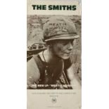 THE SMITHS - MEAT IS MURDER ORIGINAL LP POSTER.