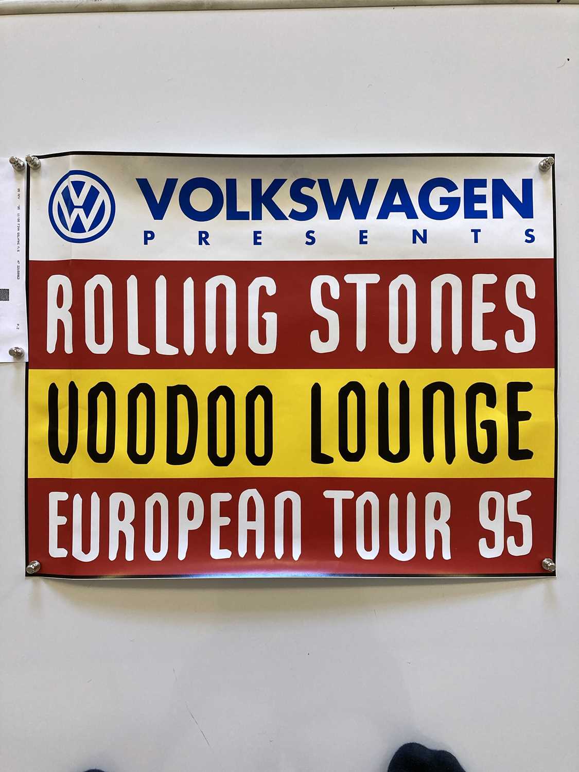 ROLLING STONES VW WINDOW STICKERS AND POSTERS. - Image 2 of 7
