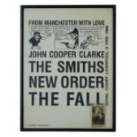 NEW ORDER, THE SMITH & THE FALL 1986 POSTER