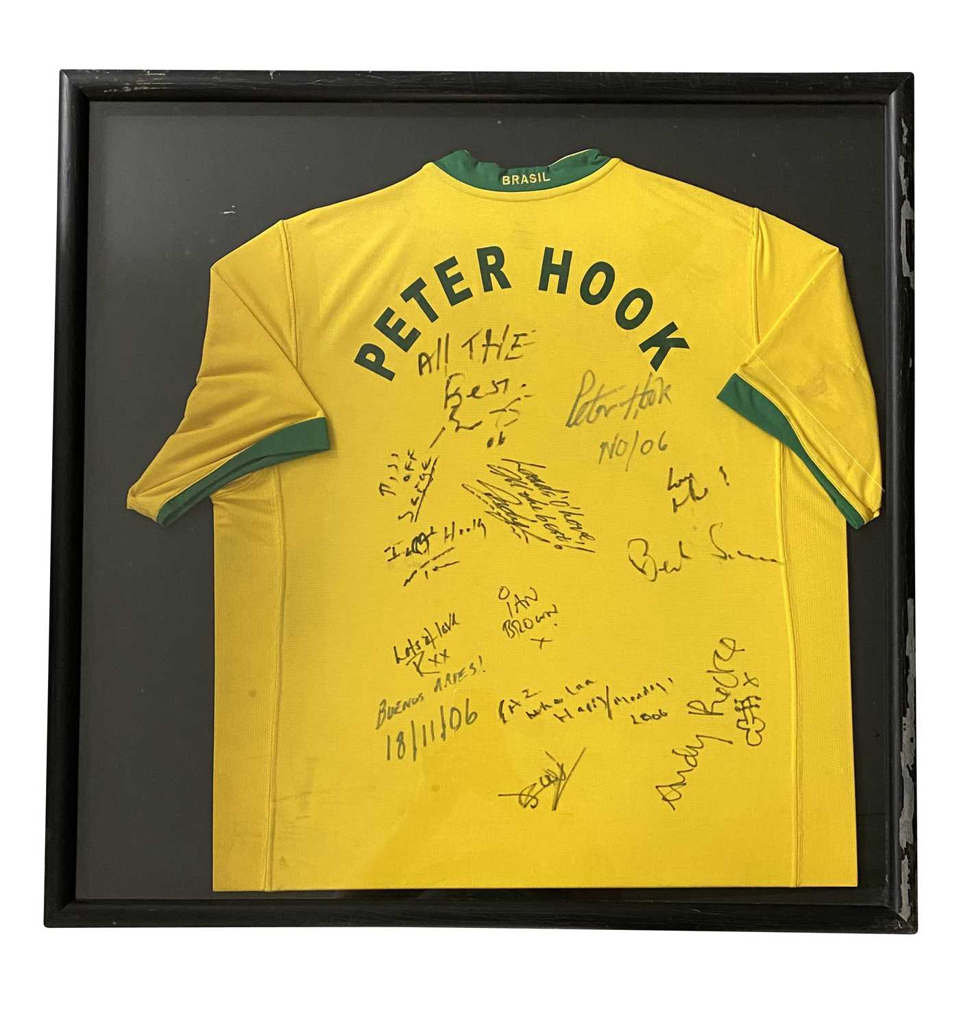 SIGNED BRASIL FOOTBALL SHIRT