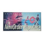 NEW ORDER LONDON RECORDS PROMO POSTER GIFT