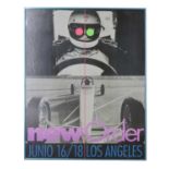 NEW ORDER JUNE 16/18 LOS ANGELES POSTER