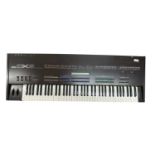 YAMAHA DX-5 KEYBOARD, YAMAHA QX-1 SEQUENCER & ROLAND SYNC BOX SBX-80