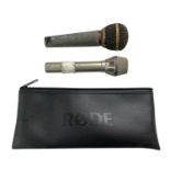 AKG D190E MICROPHONE & ANOTHER MICROPHONE