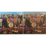 THE BEATLES - SGT. PEPPER'S LONELY HEARTS CLUB BAND LPs (MONO ORIGINAL PLUS STEREO REISSUE)