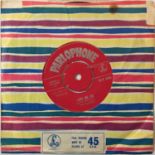 THE BEATLES - LOVE ME DO 7" (ORIGINAL UK 'RED PARLOPHONE' 45-R 4949 - SUPERB COPY)