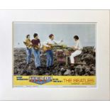 THE BEATLES - HELP! US LOBBY CARD.