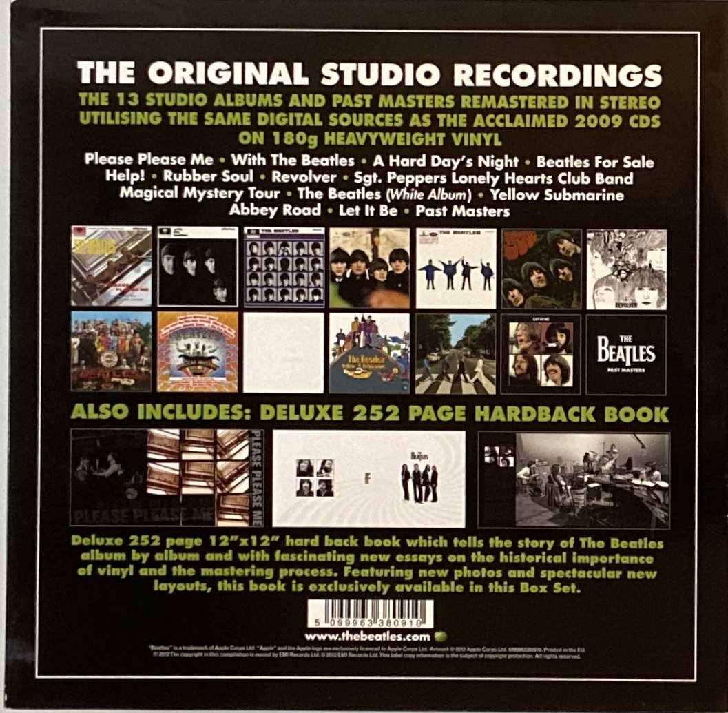 THE BEATLES - THE BEATLES LP BOX SET (14 ALBUM 'ORIGINAL STUDIO RECORDINGS' - 5099963380910) - Image 2 of 5