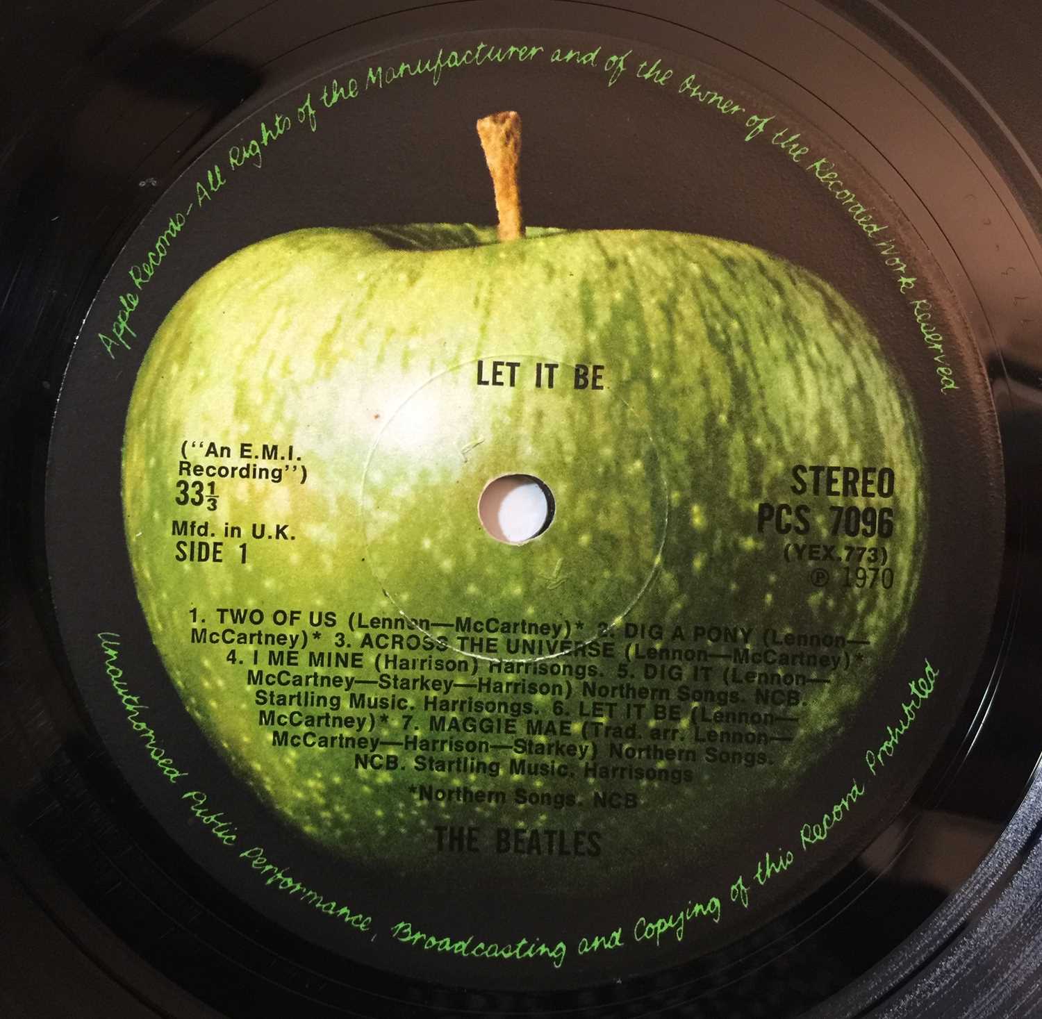 THE BEATLES - LET IT BE LP (ORIGINAL UK 'PXS 1' SET) - Image 5 of 7