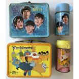 ORIGINAL CIRCA 1960S BEATLES LUNCHBOXES.