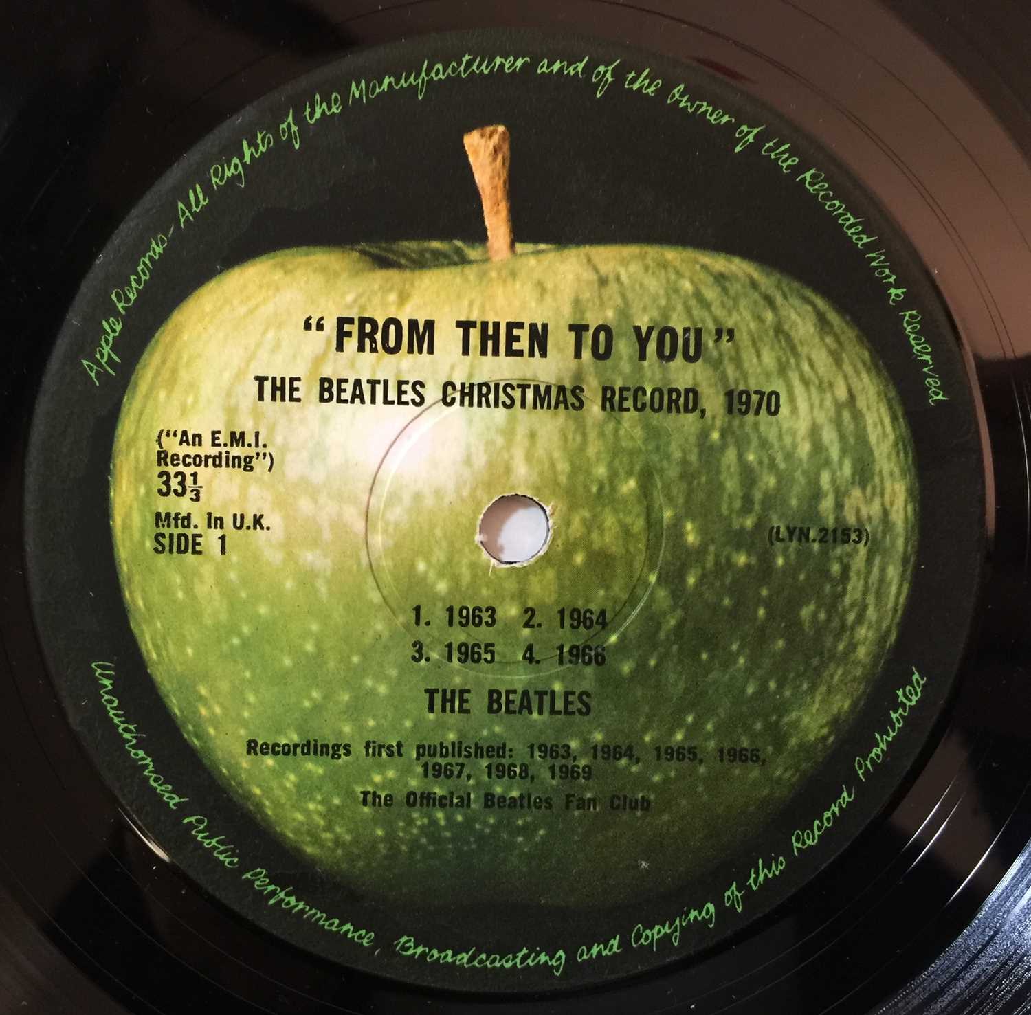 THE BEATLES - FROM THEN TO YOU LP (ORIGINAL UK PRESSING - LYN 2153/2154) - Image 4 of 5