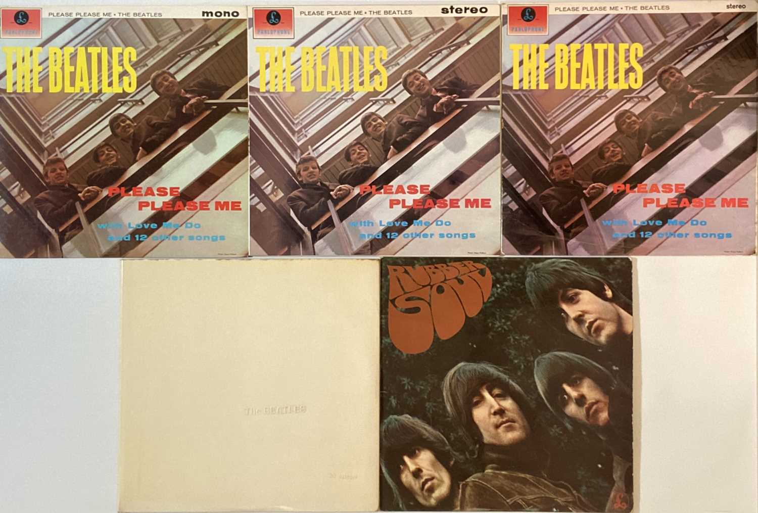 THE BEATLES - UK STUDIO LPs