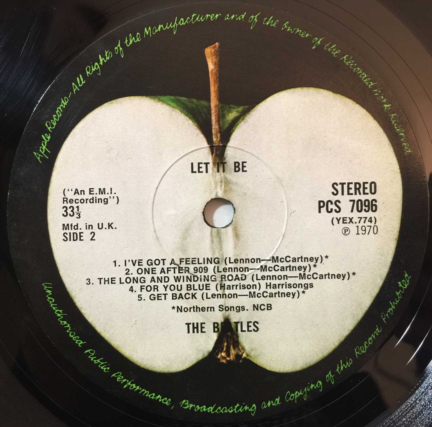 THE BEATLES - LET IT BE LP (ORIGINAL UK 'PXS 1' SET) - Image 6 of 7